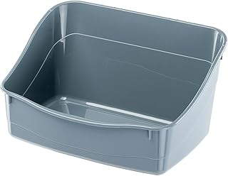 Ferplast Litière pour lapins L305 Toilette pour cages rongeurs, lapins, petits animaux, facile à nettoyage, hygiénique, 37 x 27 x h 18,5 cm Coloris assortis